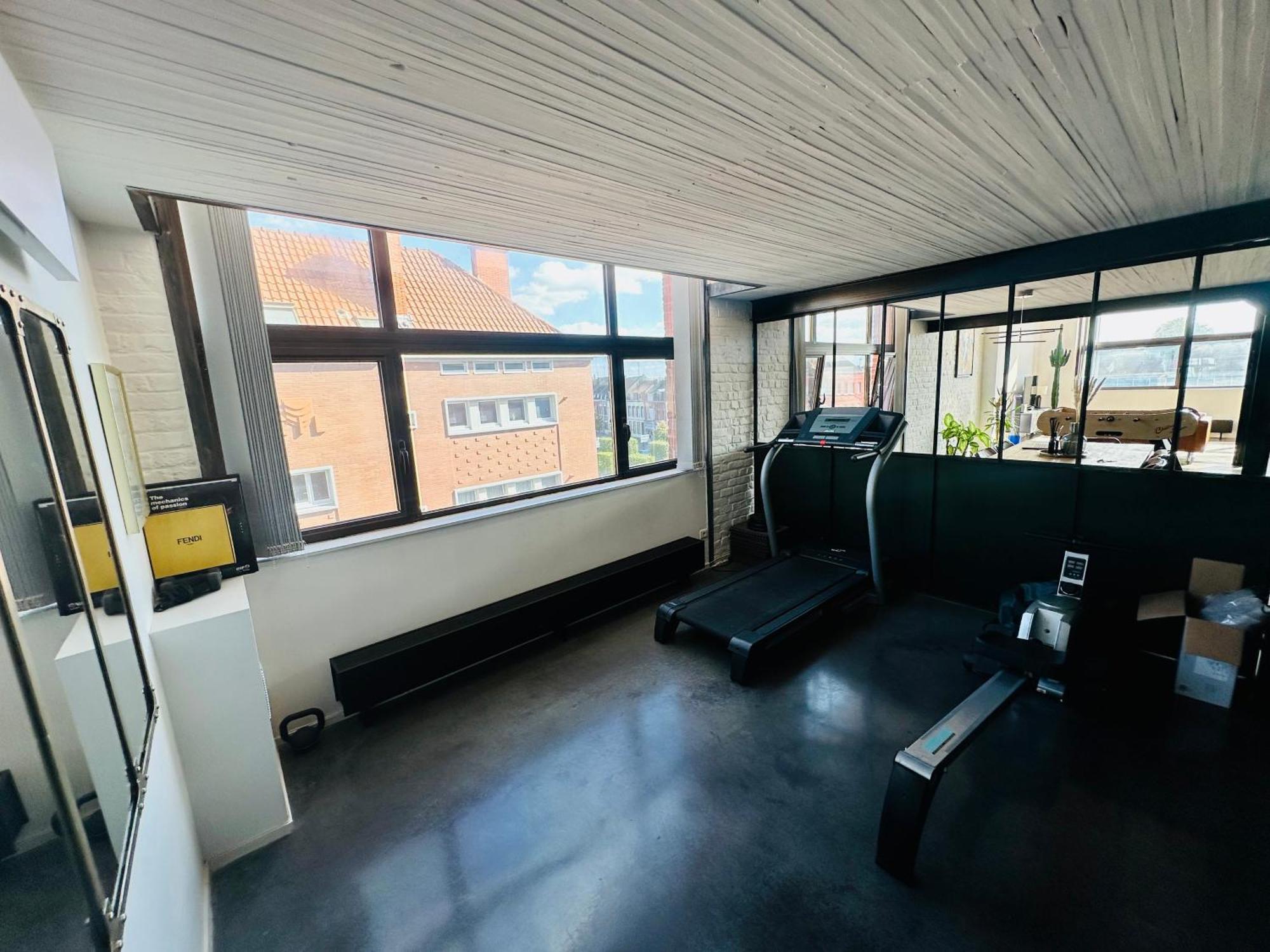 Loft Duplex And Rooftop Roubaix Exteriör bild